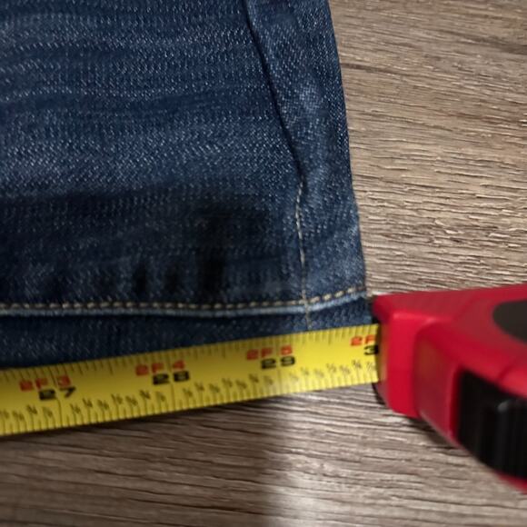 CAbi Y2K Bootcut Flare Denim Mid-rise Size 10 Dark Wash (Alteration) - Picture 12 of 12